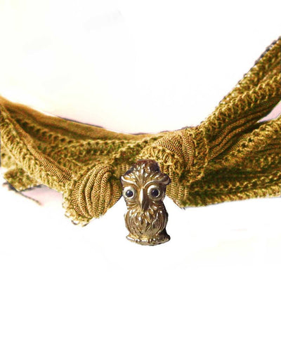 catherine michiels Bracelet charm Hibou bronze