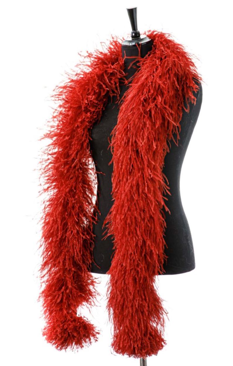 Genuine Ostrich Feather BOA, 8 Ply – KOLUNTU