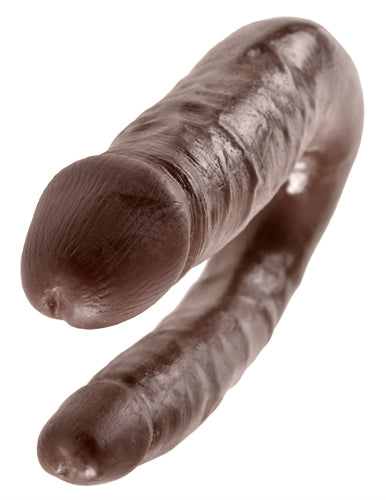 King Cock Small Double Trouble - Brown