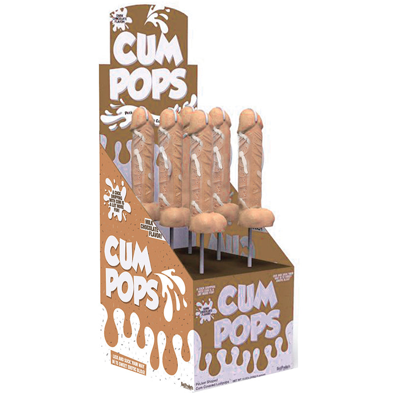 Image of A 6 Piece Case of Cum Pops - White