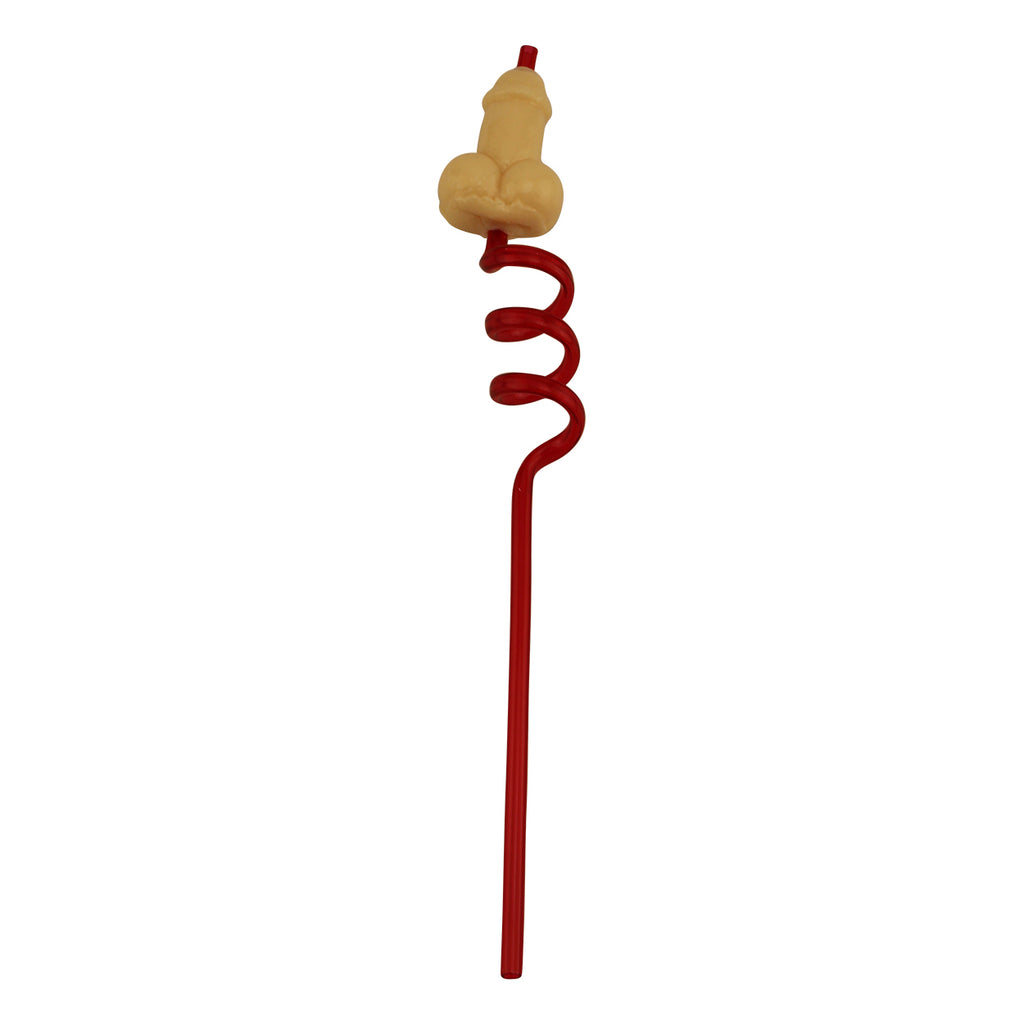 Penis Lollipop Swirly Straw