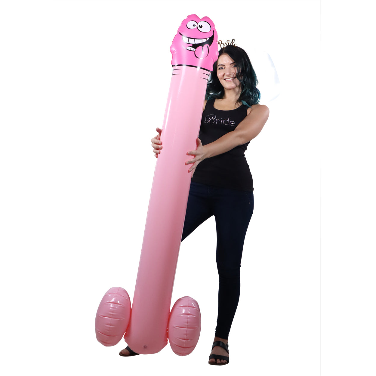 Image of 6 Foot Long Inflatable Penis Pool Float