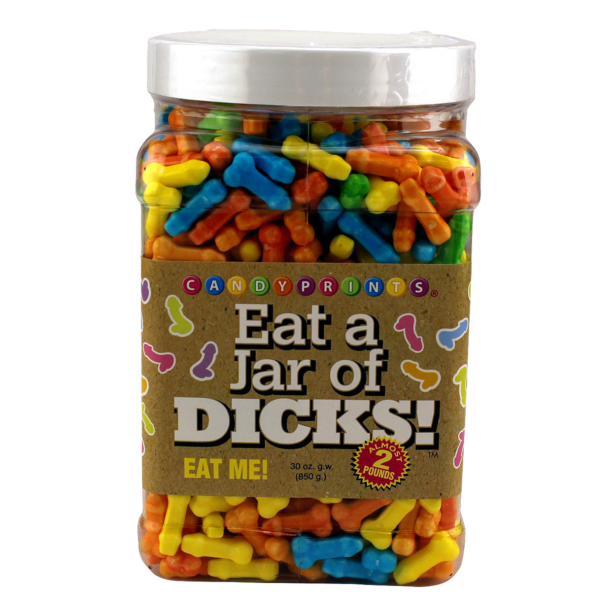 Image of Sweet: An Entire Jar of Dicks - Almost Two Pounds!
