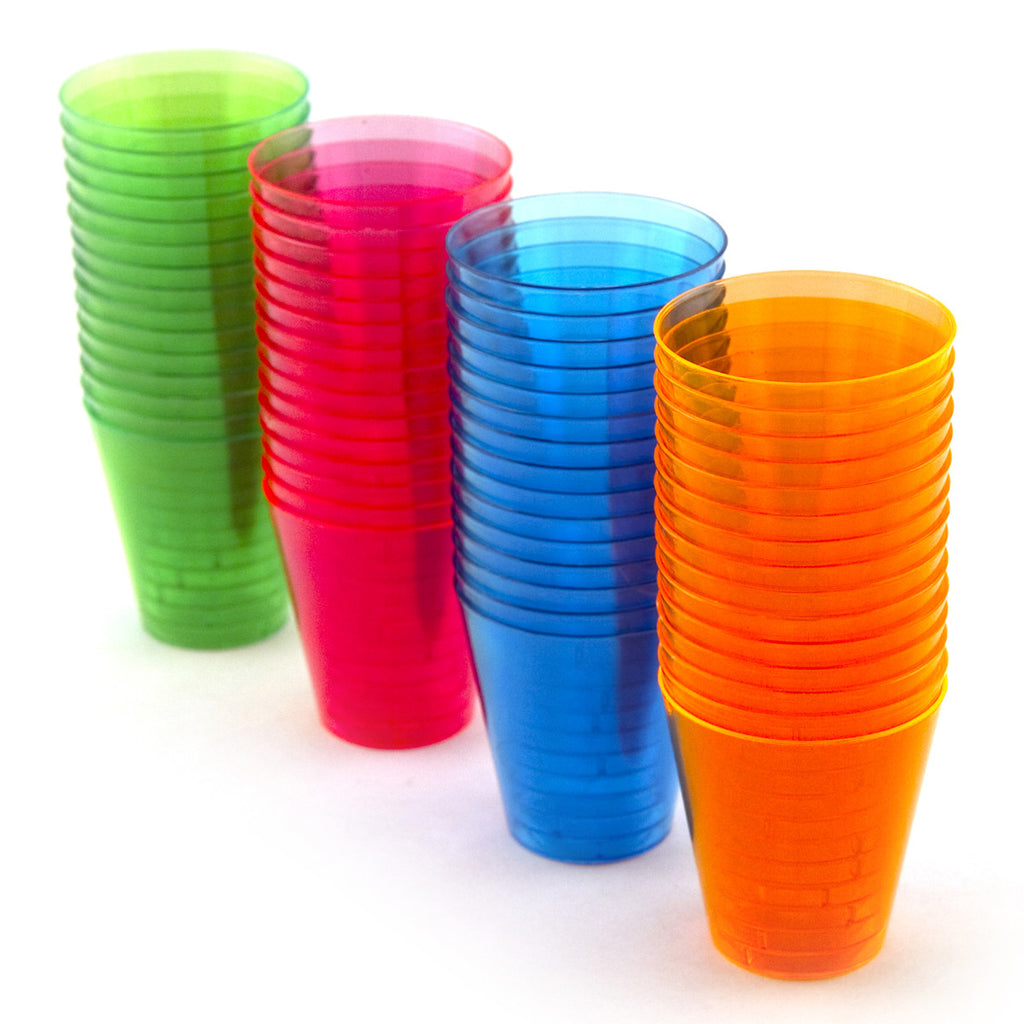 plastic cups