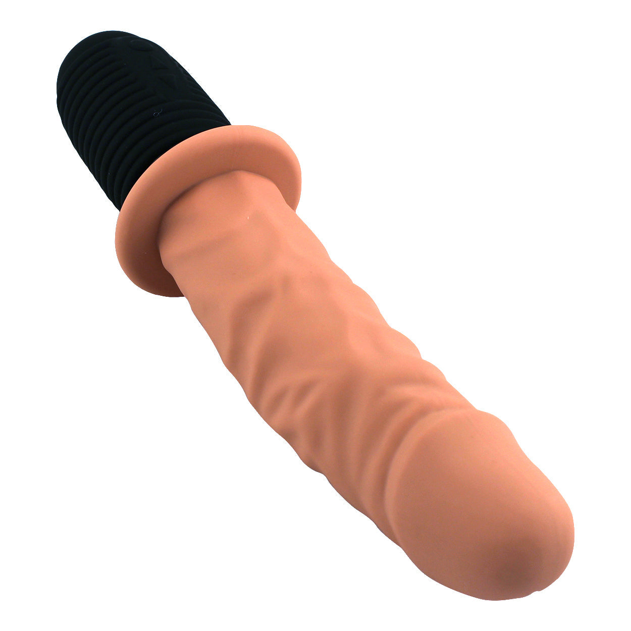 Image of A Giant Realistic Thrusting Vibrator With A Handle