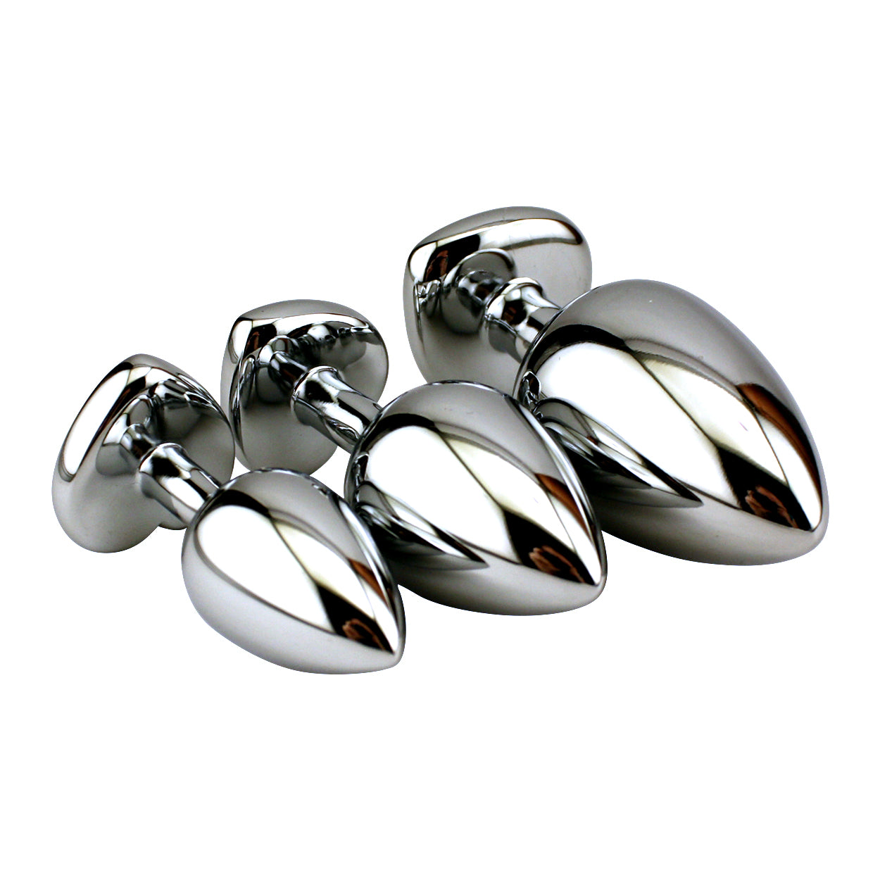 Chrome Heart Butt Plug Set