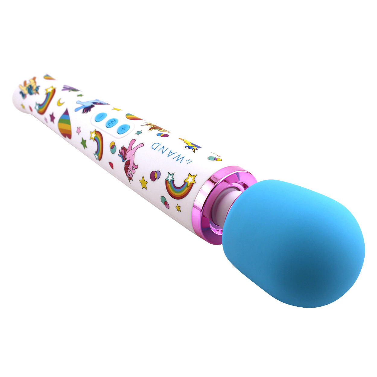 Image of Unicorn Wand Vibrator - With Insertable Attachment