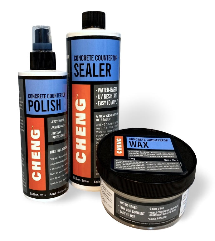 Cheng Sealer Wax Polish Bundle Concrete Exchange