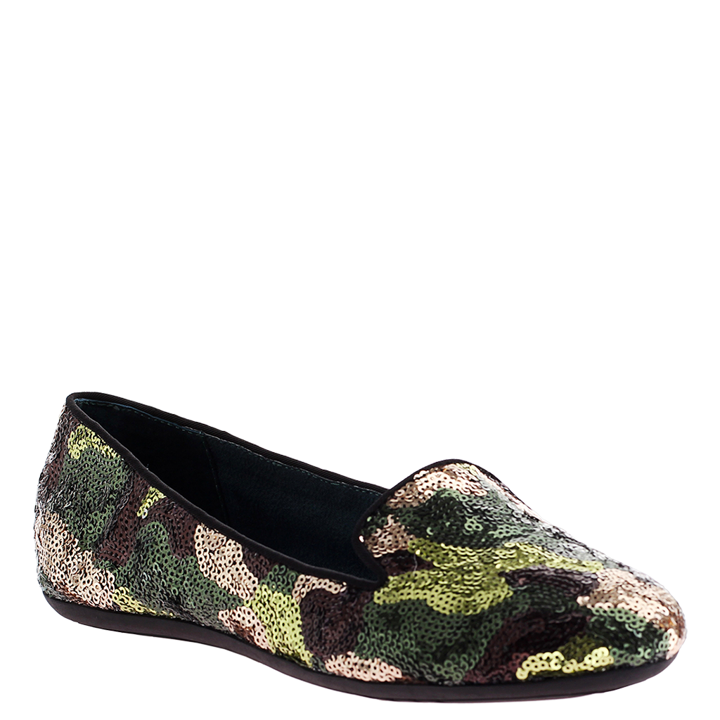 Relief in Camo Sequin Loafers | Women's 