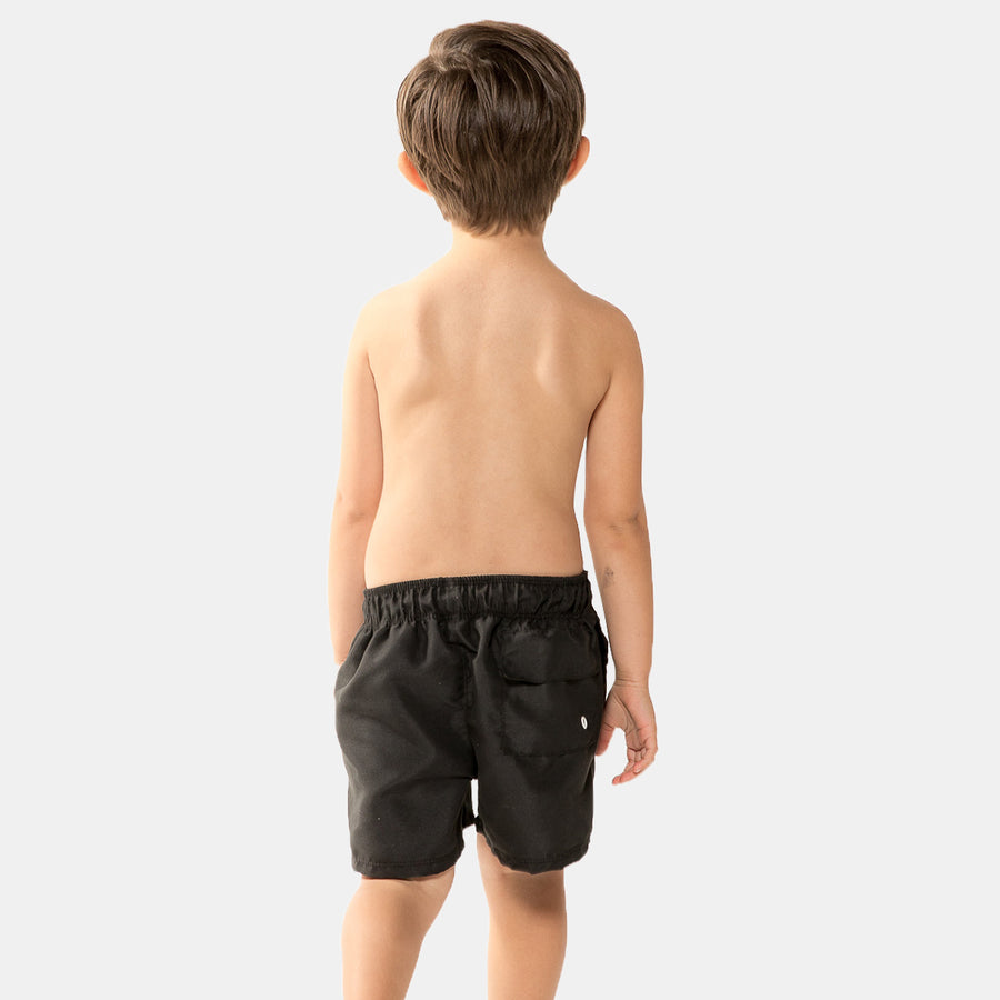 boys black swim shorts