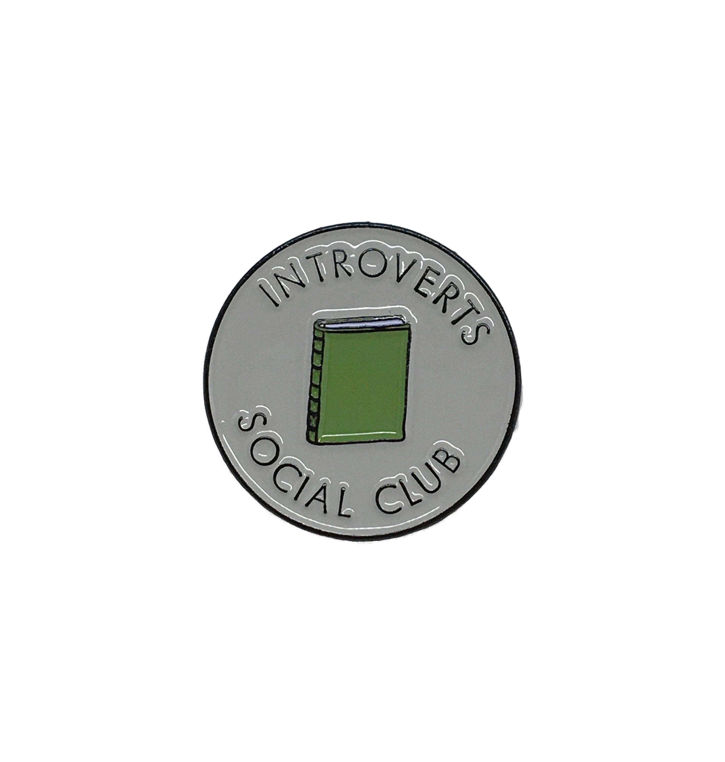 Introverts Social Club Enamel Pin