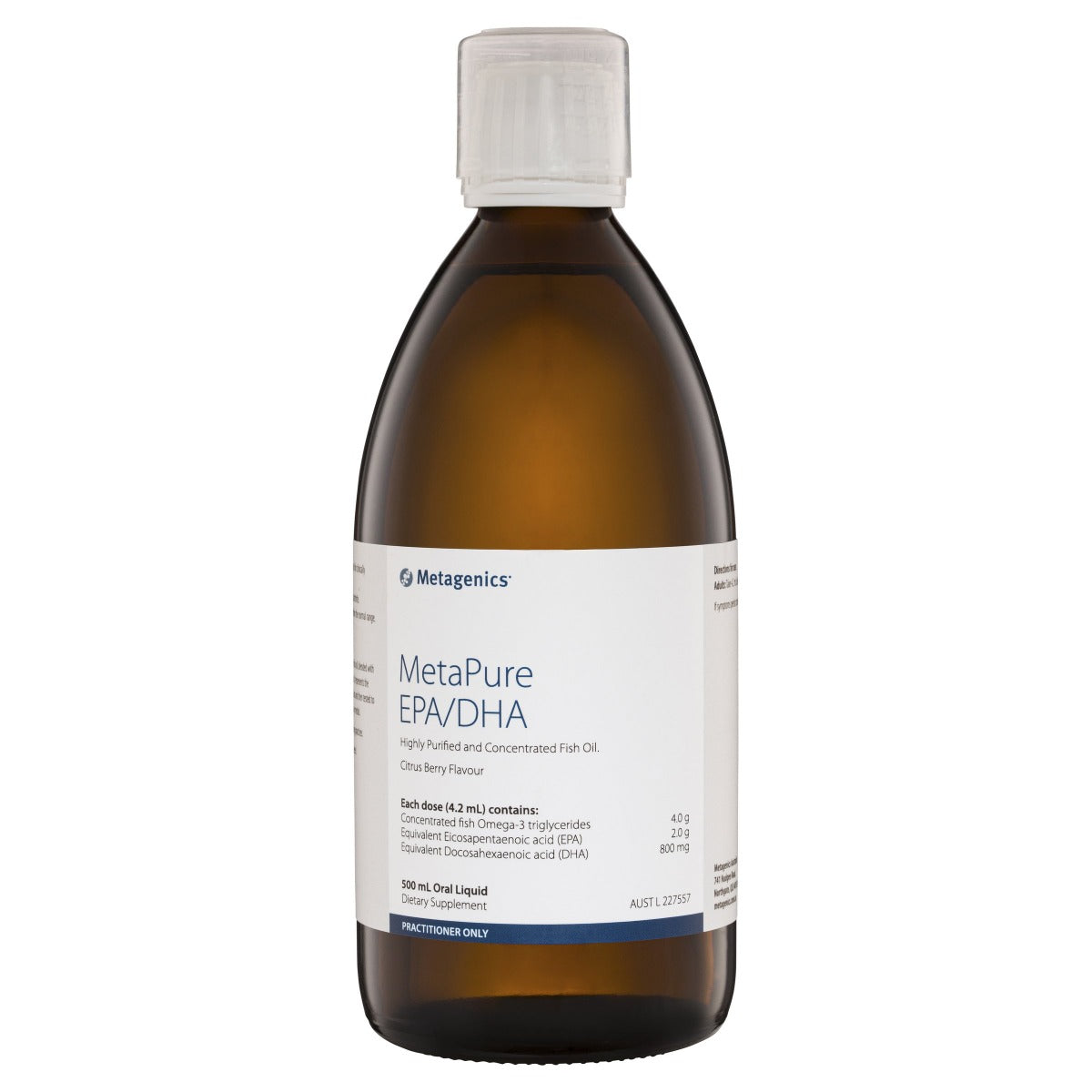 Metagenics MetaPure EPA/DHA Fish Oil Omega-3 500ml 10% off RRP ...