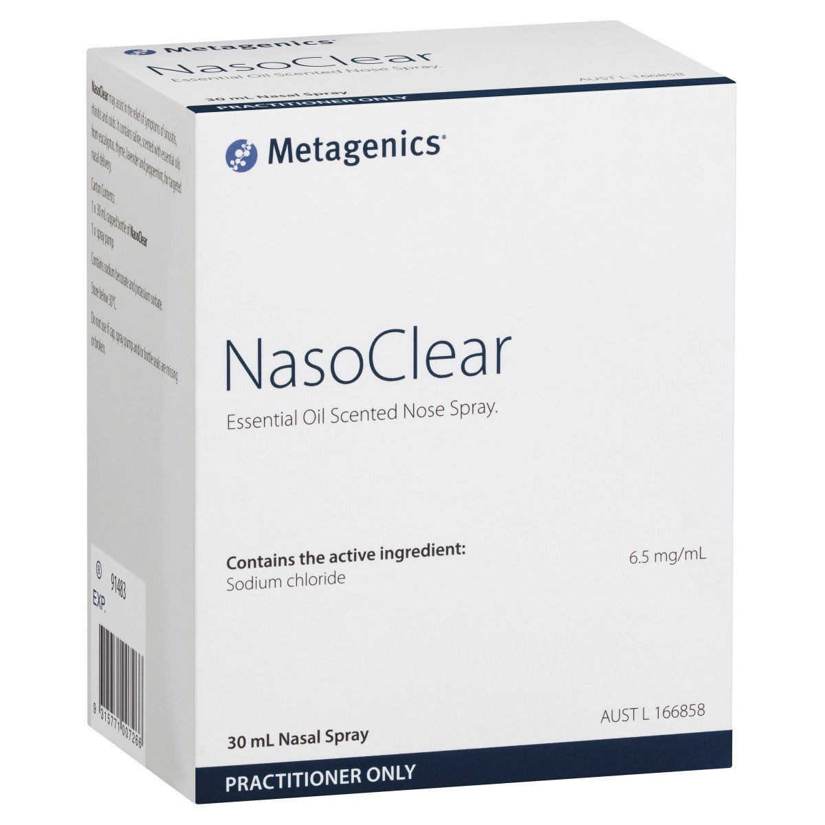 nasoclear saline nasal spray