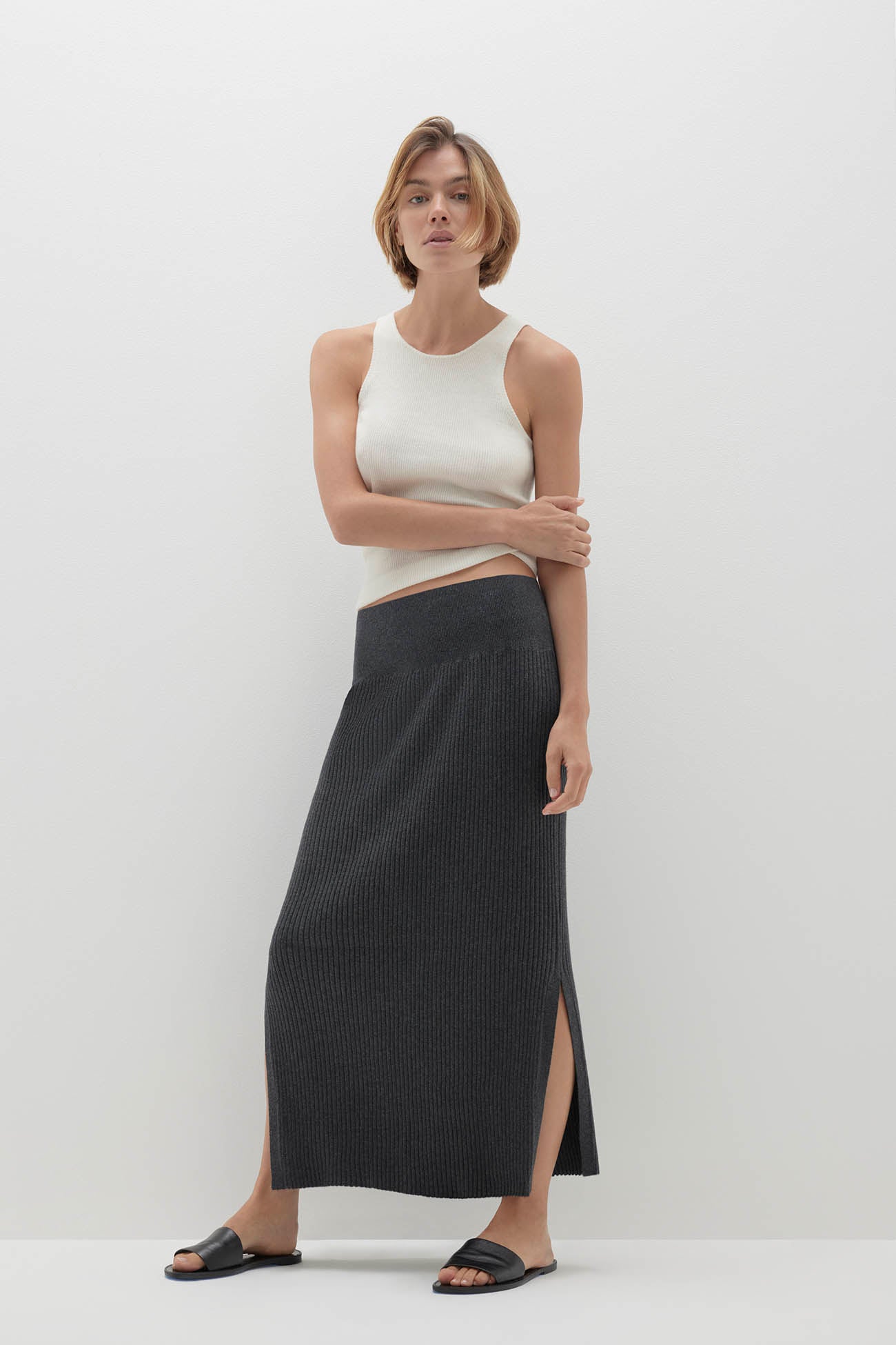 Image of AUBRIE MIDI SKIRT