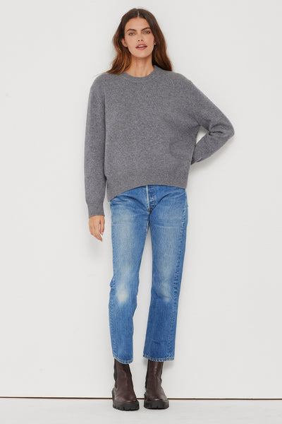Women's Kaia Relaxed Crew Neck Cashmere Sweater