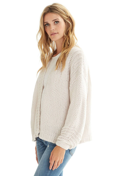 Women's Mila Chunky Knit Cashmere Cardigan | NakedCashmere