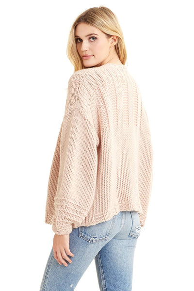 Women's Mila Chunky Knit Cashmere Cardigan | NakedCashmere