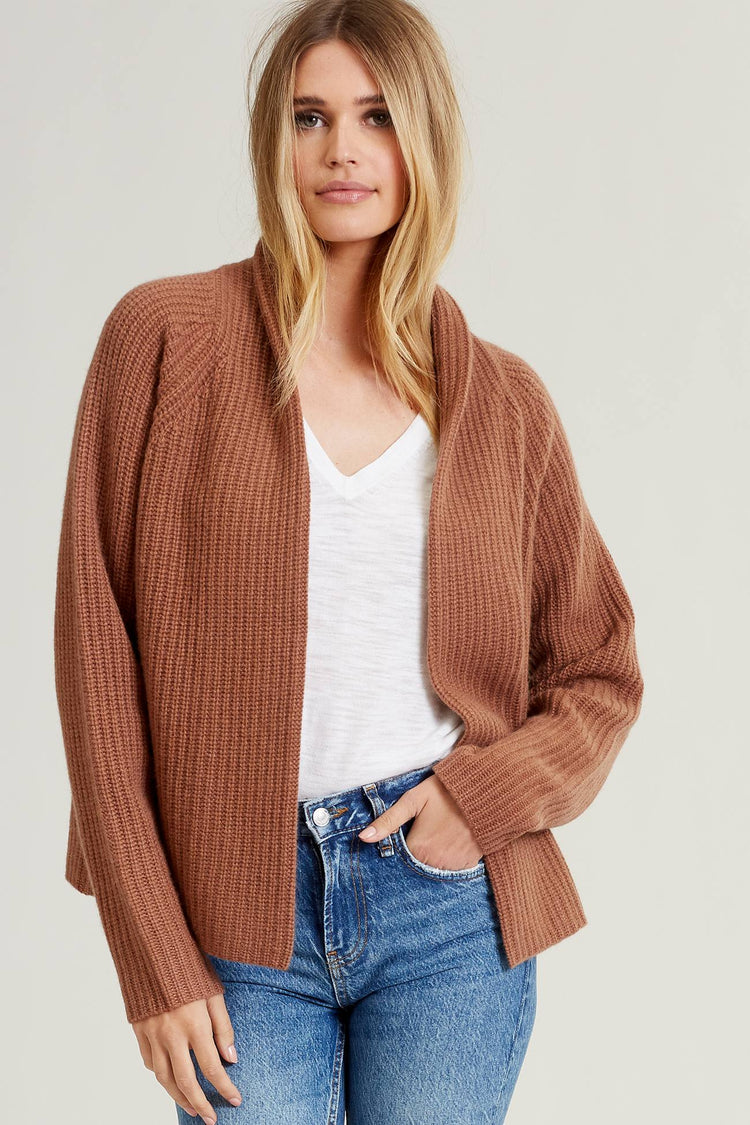 Women's River Raglan Sleeve Cashmere Cardigan | NakedCashmere