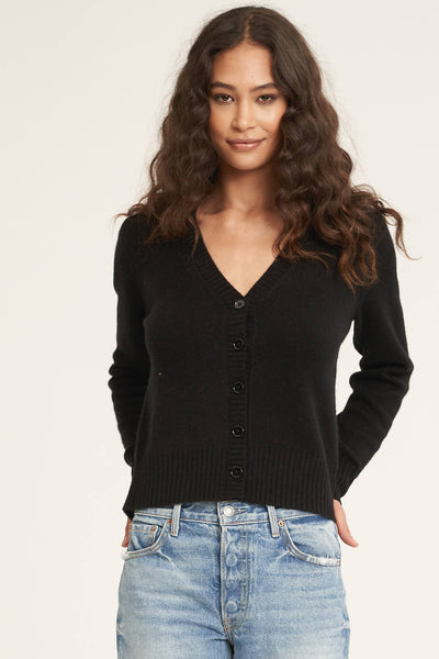 Women's Rhone Deep V-Neck Cashmere Cardigan | NakedCashmere