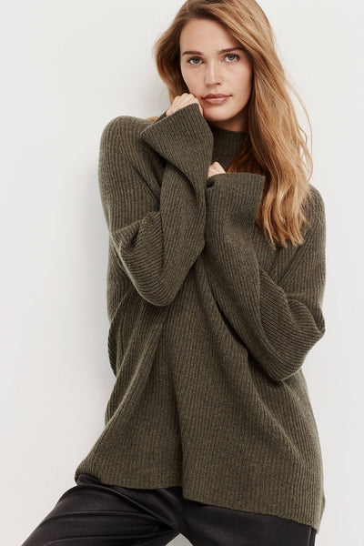 Women's Cora Chunky Knit Turtleneck Sweater | NakedCashmere