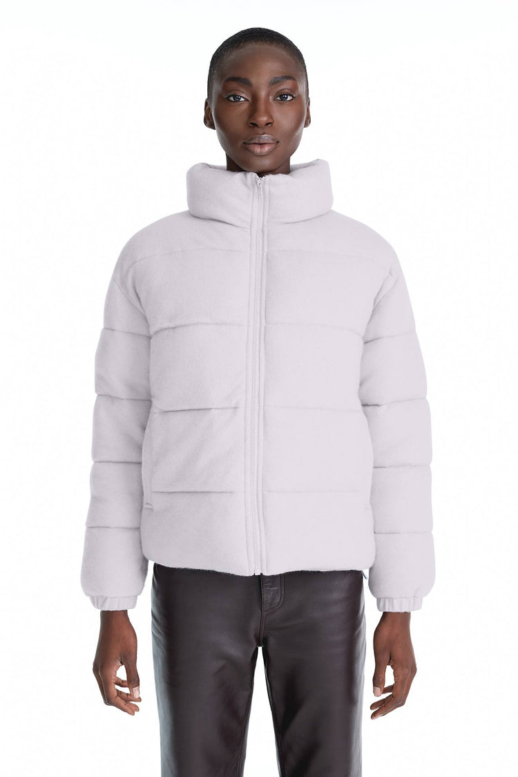 Women's Rachel Zip-Up Cashmere Puffer Jacket