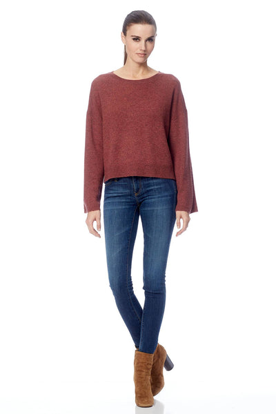 Women's Juliette Bell Sleeve Cashmere Sweater | 360Cashmere