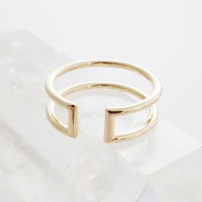 Double Stack Ring — HONEYCAT