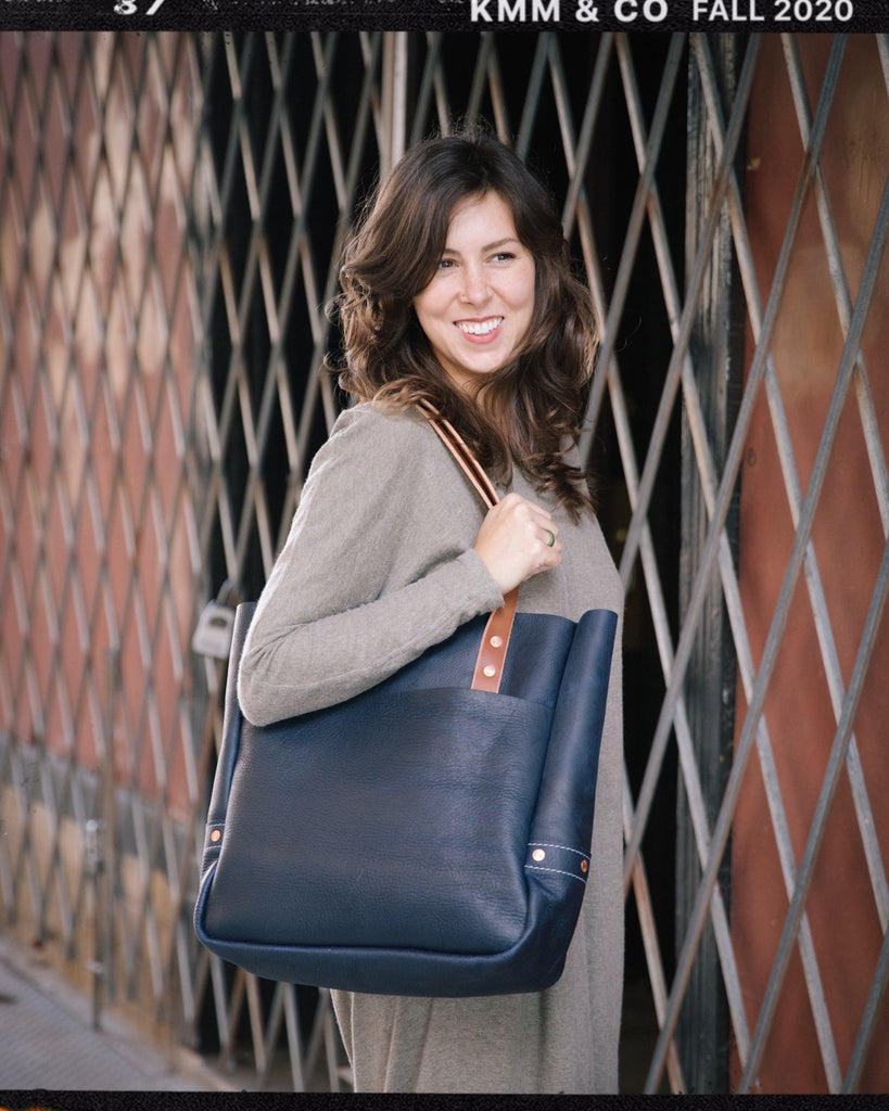 Hello, Carryalls! FAQs About our Biggest Leather Tote Bag – KMM & Co.