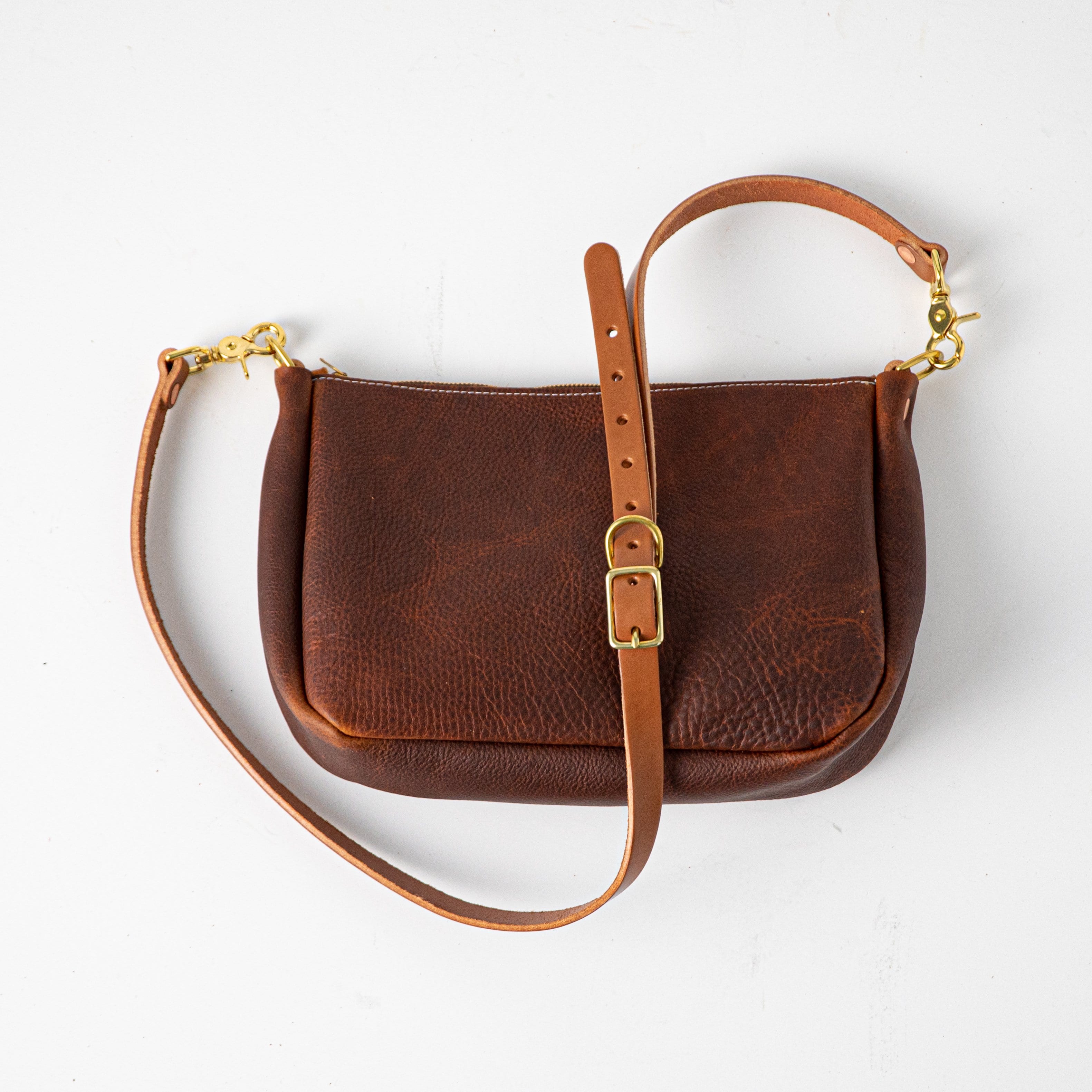 Tan Kodiak Crossbody Bag | Leather Crossbody Bags & Handbags – KMM & Co.