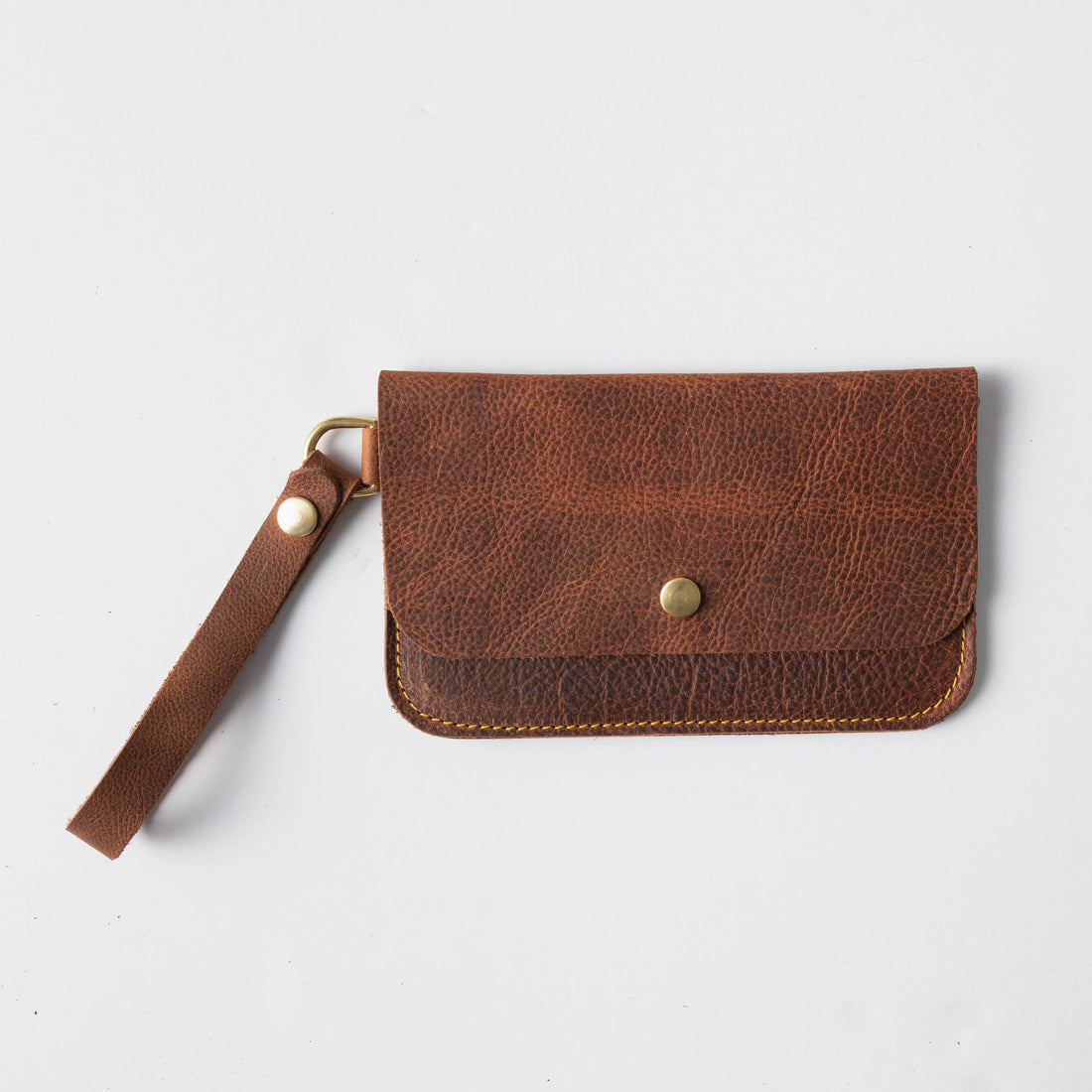 Tan Mini Leather Tag