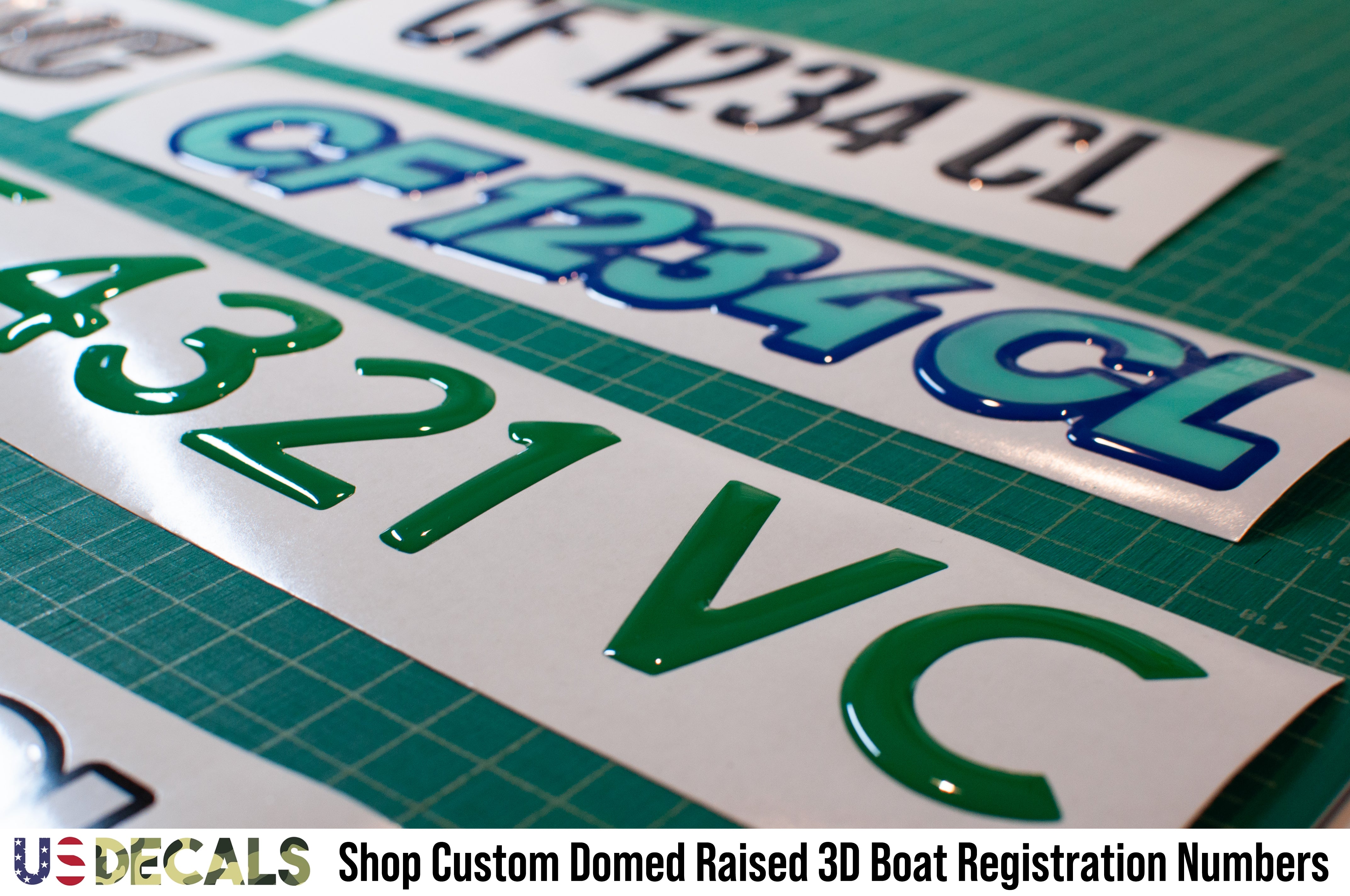 boat registration decals