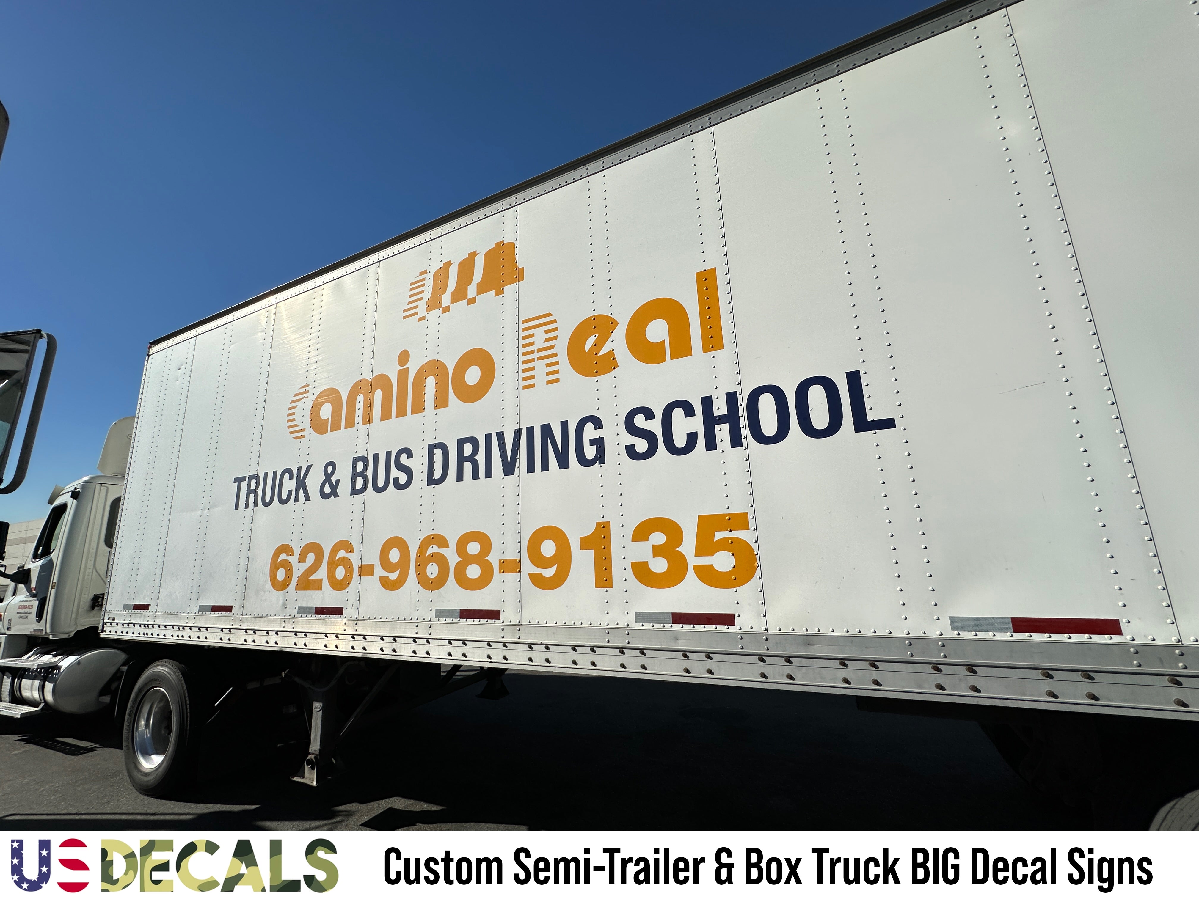 large trailer decal stickers