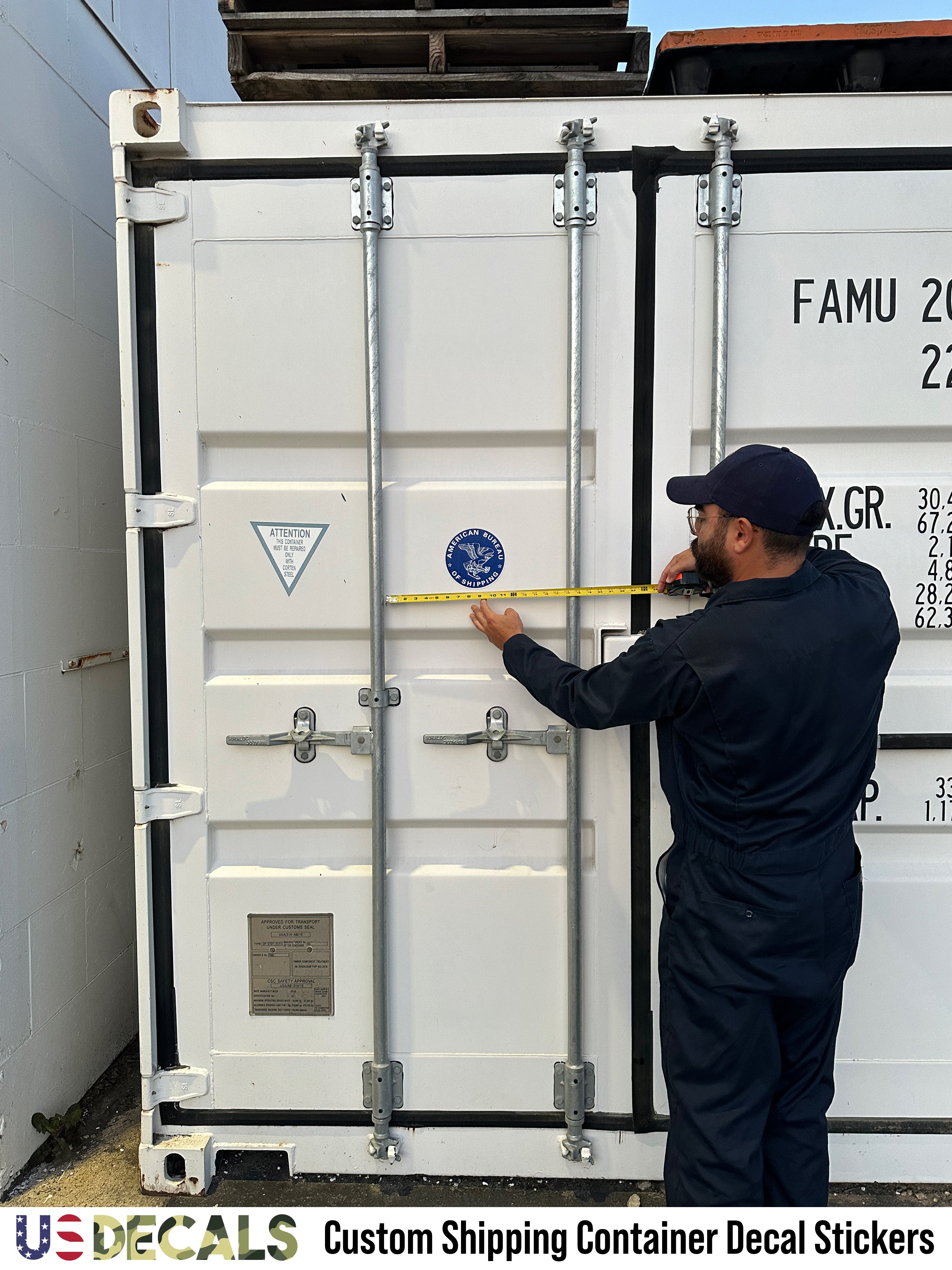 custom shipping container signs