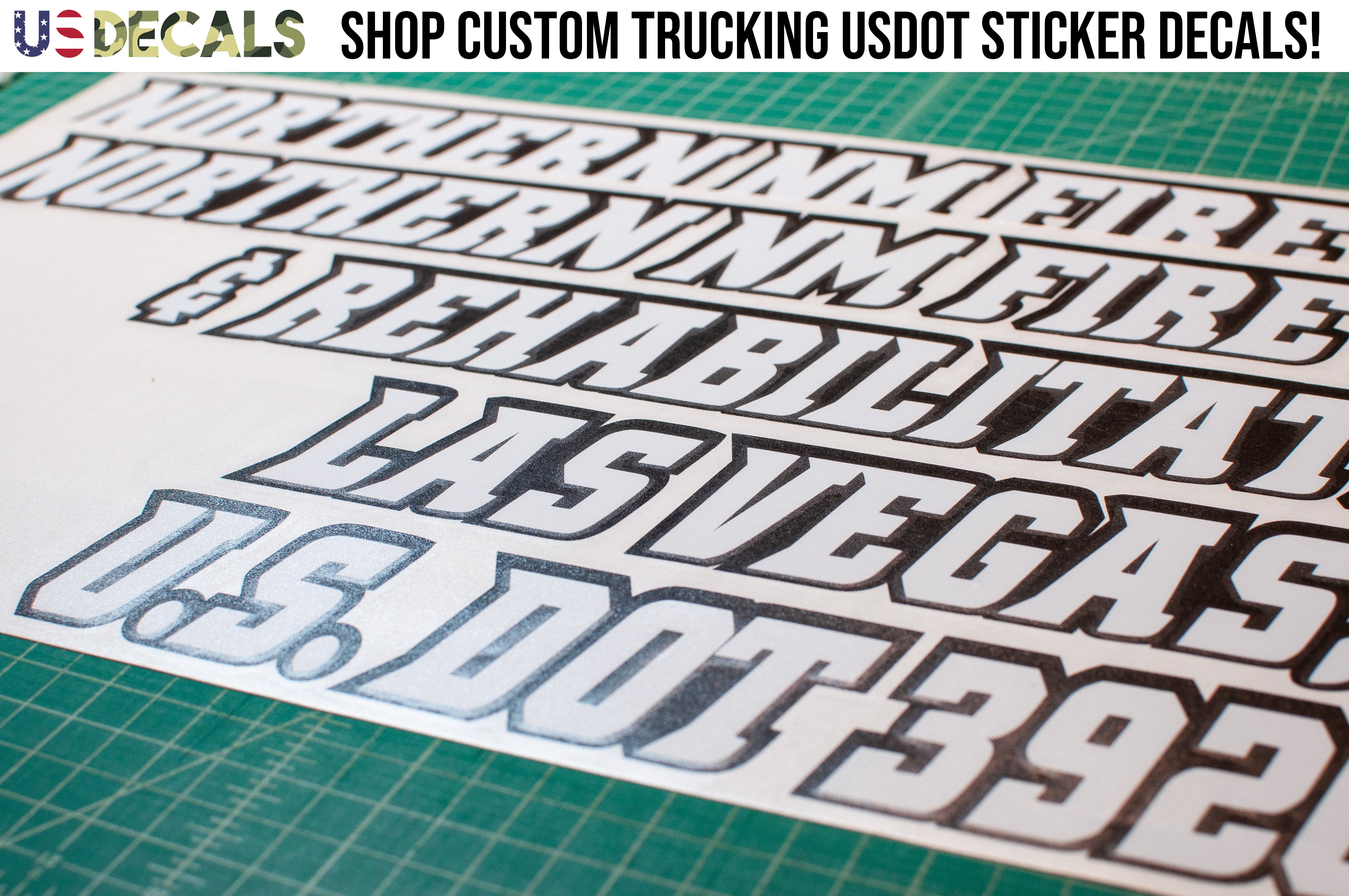 usdot lettering