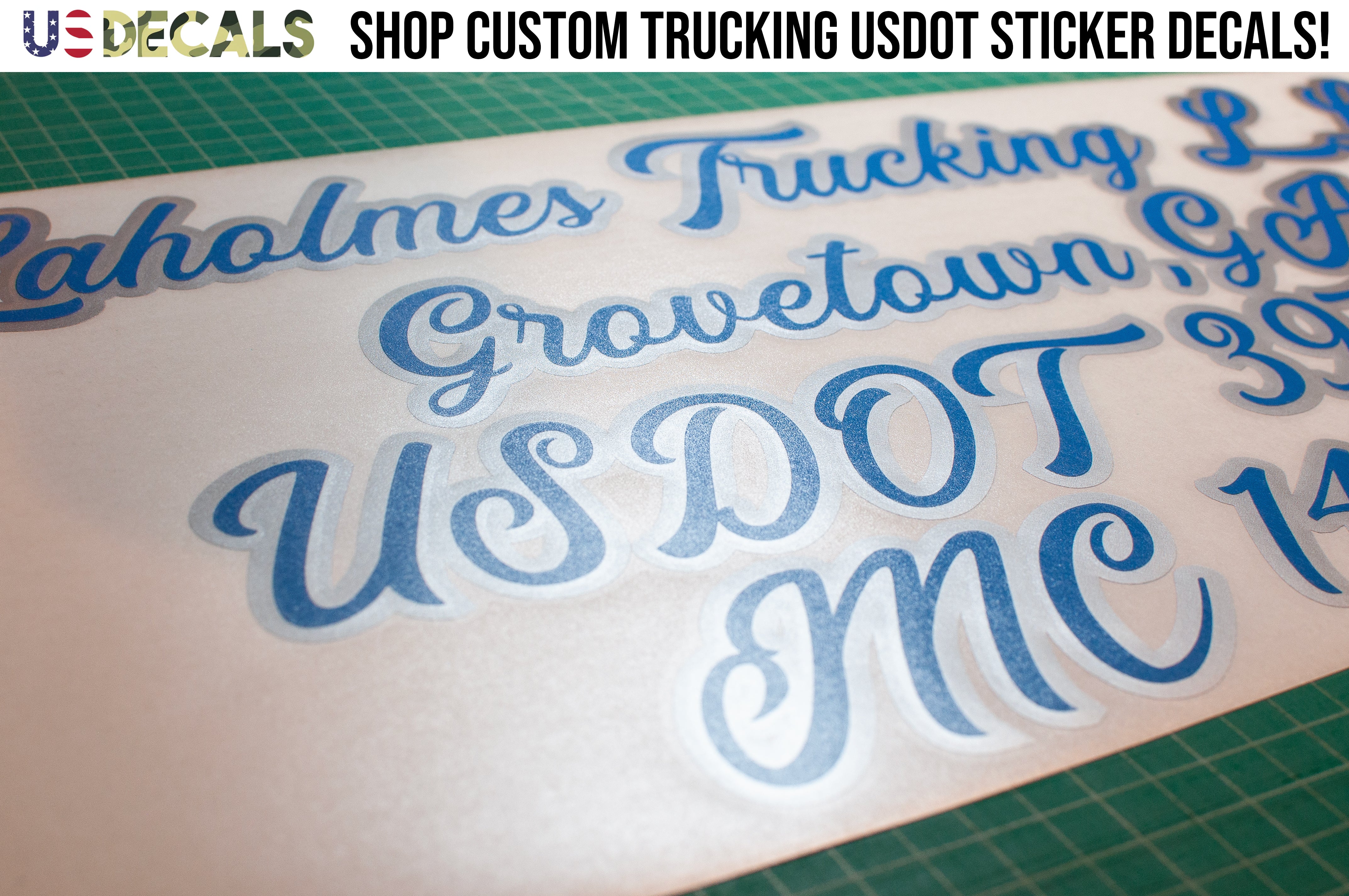 usdot truck decals