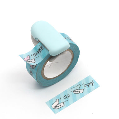 EXCEART 4 Pcs Tape Cutter Cute Tape Dispenser Washi Tape Dispenser Tape  Dispenser Desk Office Gifts Under 20 Stickers for Kids Label Dispenser Tape