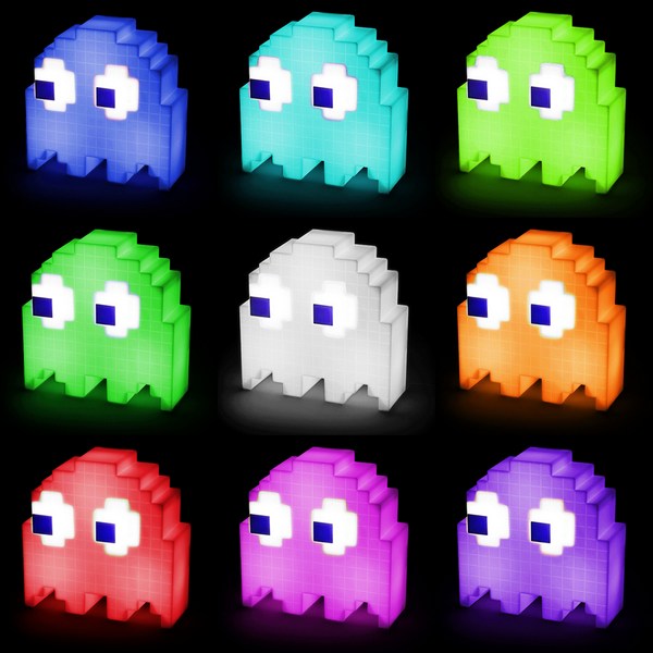 pac man ghost colors