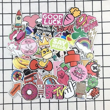 Retro Style Stickers — A Lot Mall