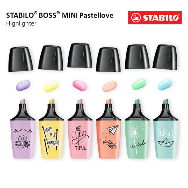 stabilo pastel love set