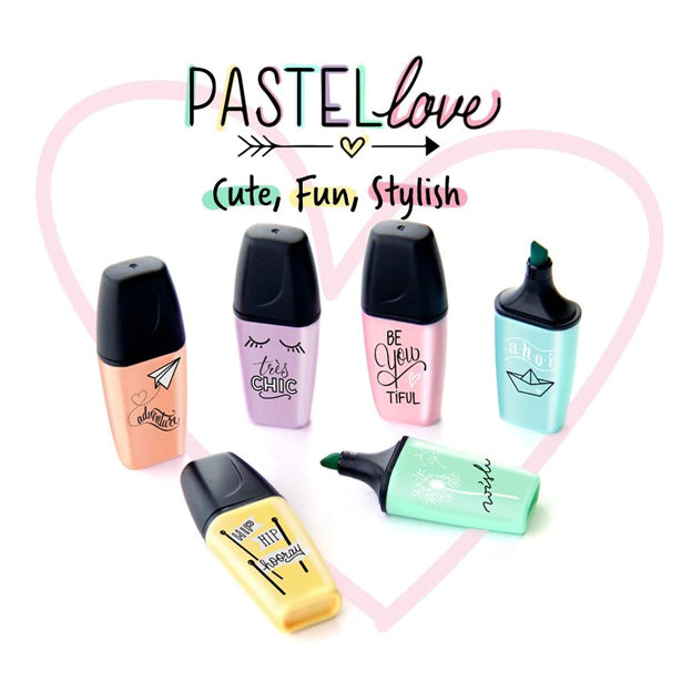 stabilo pastel mini highlighters