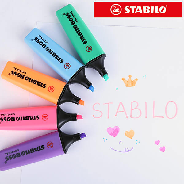 STABILO Original Highlighters 9 Colors Pack — A Lot Mall