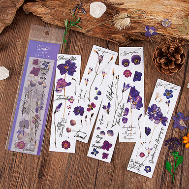 Translucent Floral Stickers