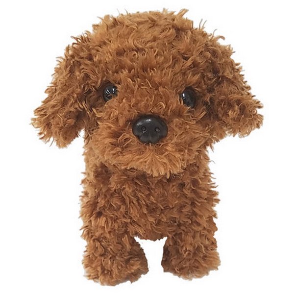 red poodle stuffed animal