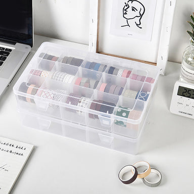 Sticker Clear Container Storage Box