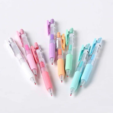 Zebra Sarasa Neon Color Clip Retractable Gel Pen 0.5mm 5 Colors — A Lot Mall