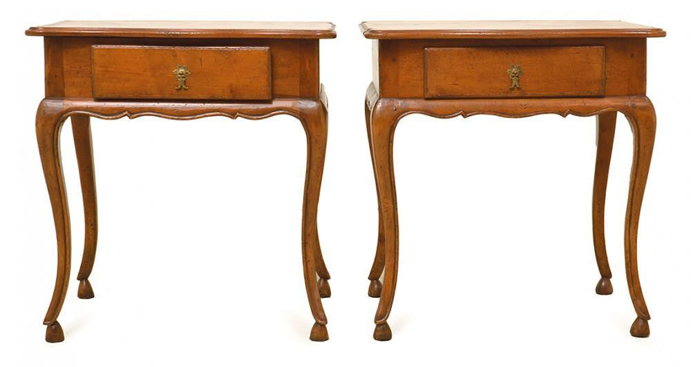 A Pair of French Provincial Style Bedside Tables Graham Geddes