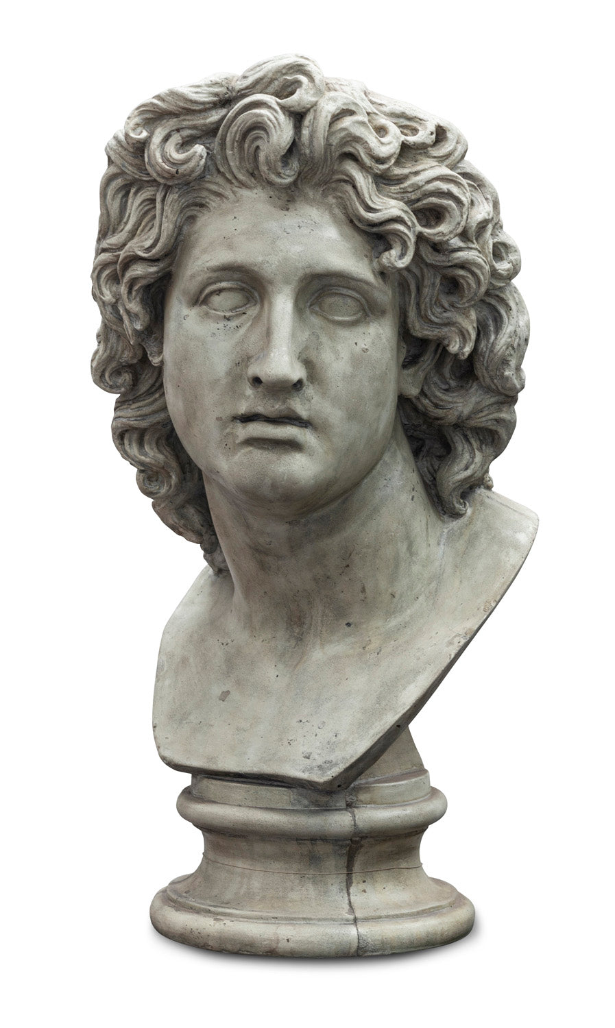 Stone Composite Bust of Alexander – Graham Geddes Antiques & Antiquities