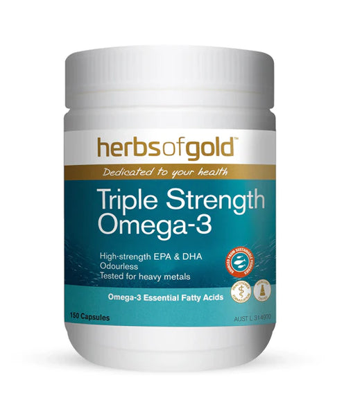 Triple strength fish oil