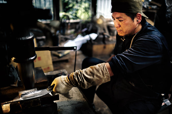 Making of Japanese knives