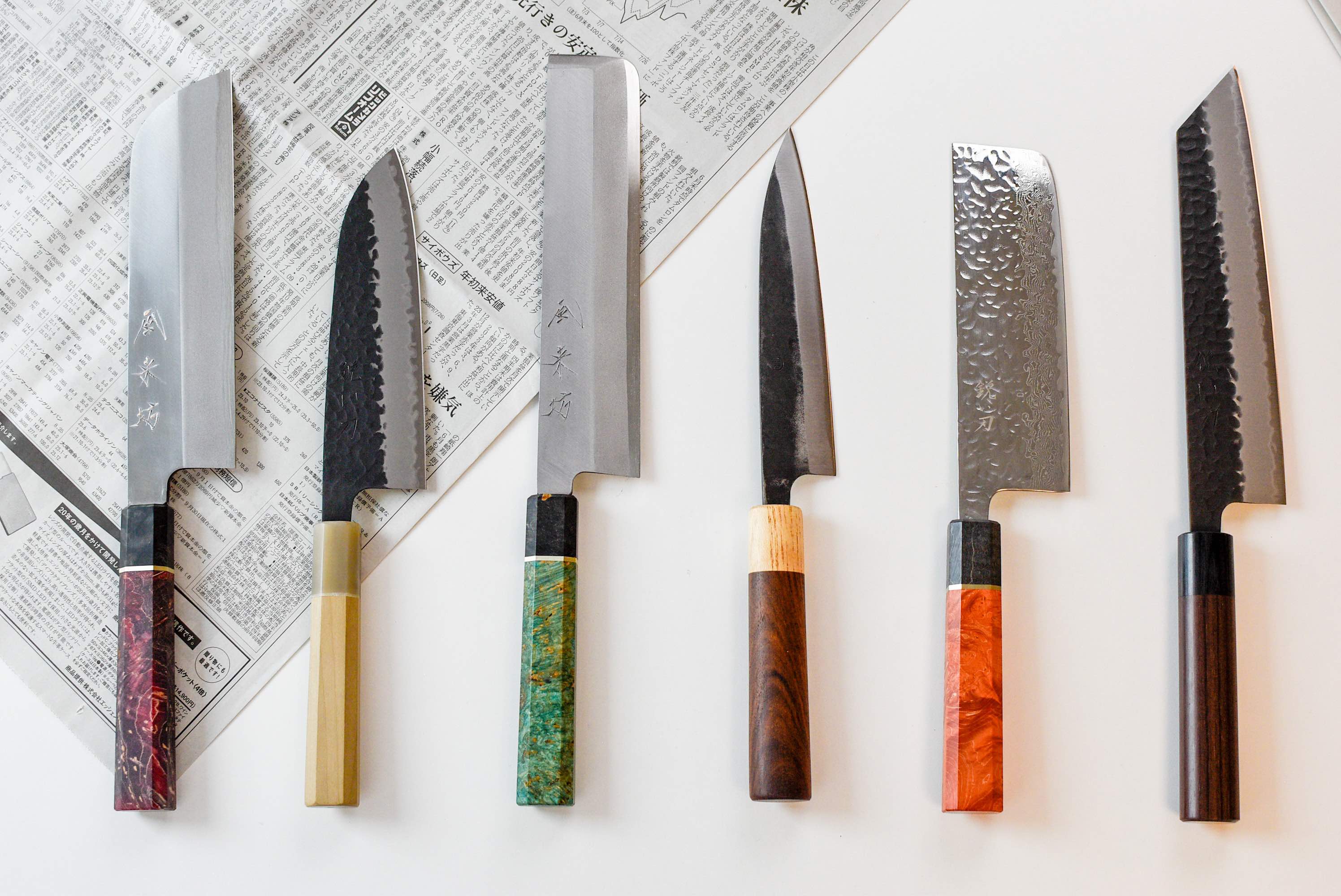 Chef Knives Handmade Knife Gift for Him Japanese Style 